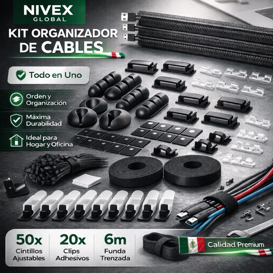 Kit Organizador de cables